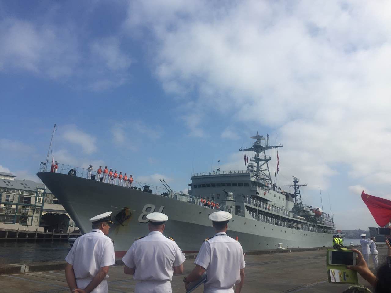 7 4 中国海军郑和航近日完成对悉尼的友好访问
