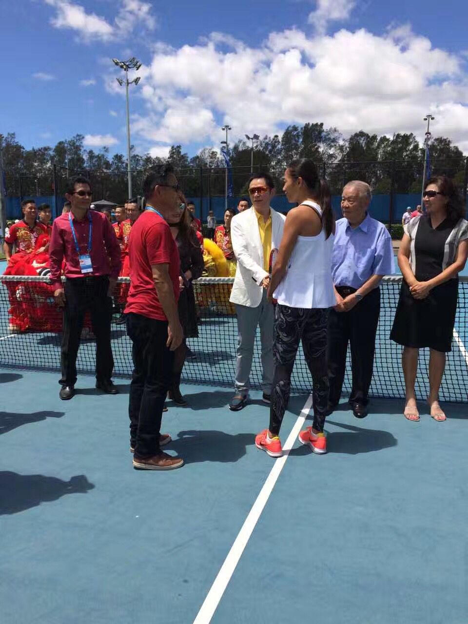 555 网球一姐天津张帅参加悉尼APIA国际网球赛