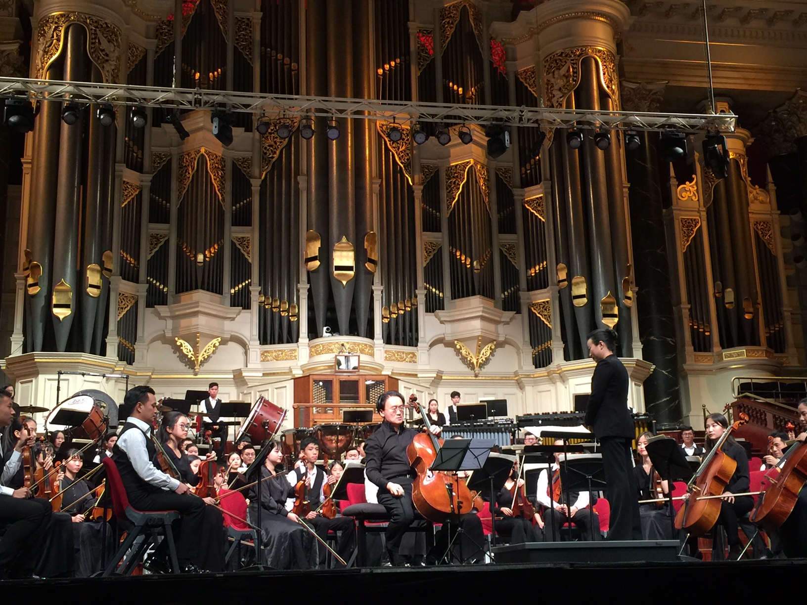 广青交悉尼音乐会1 广州青年交响乐团悉尼音乐会征服澳洲观众