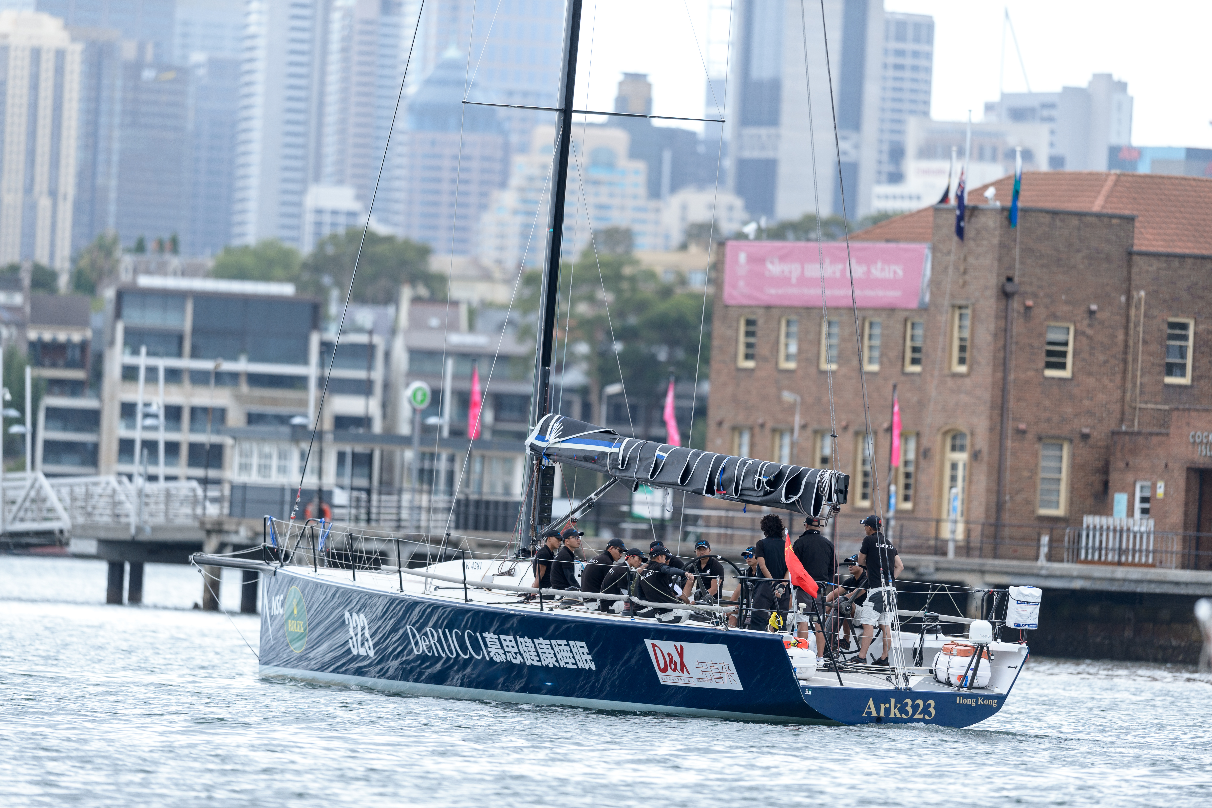 20171209 DeRucci Rolex Sydney Hobart Yacht Race 2017 PDown RAW 41 DeRUCCI慕思号创造中国船队悉尼霍巴特帆船赛冲线新记录，诺莱仕帆船队取得历史性突破