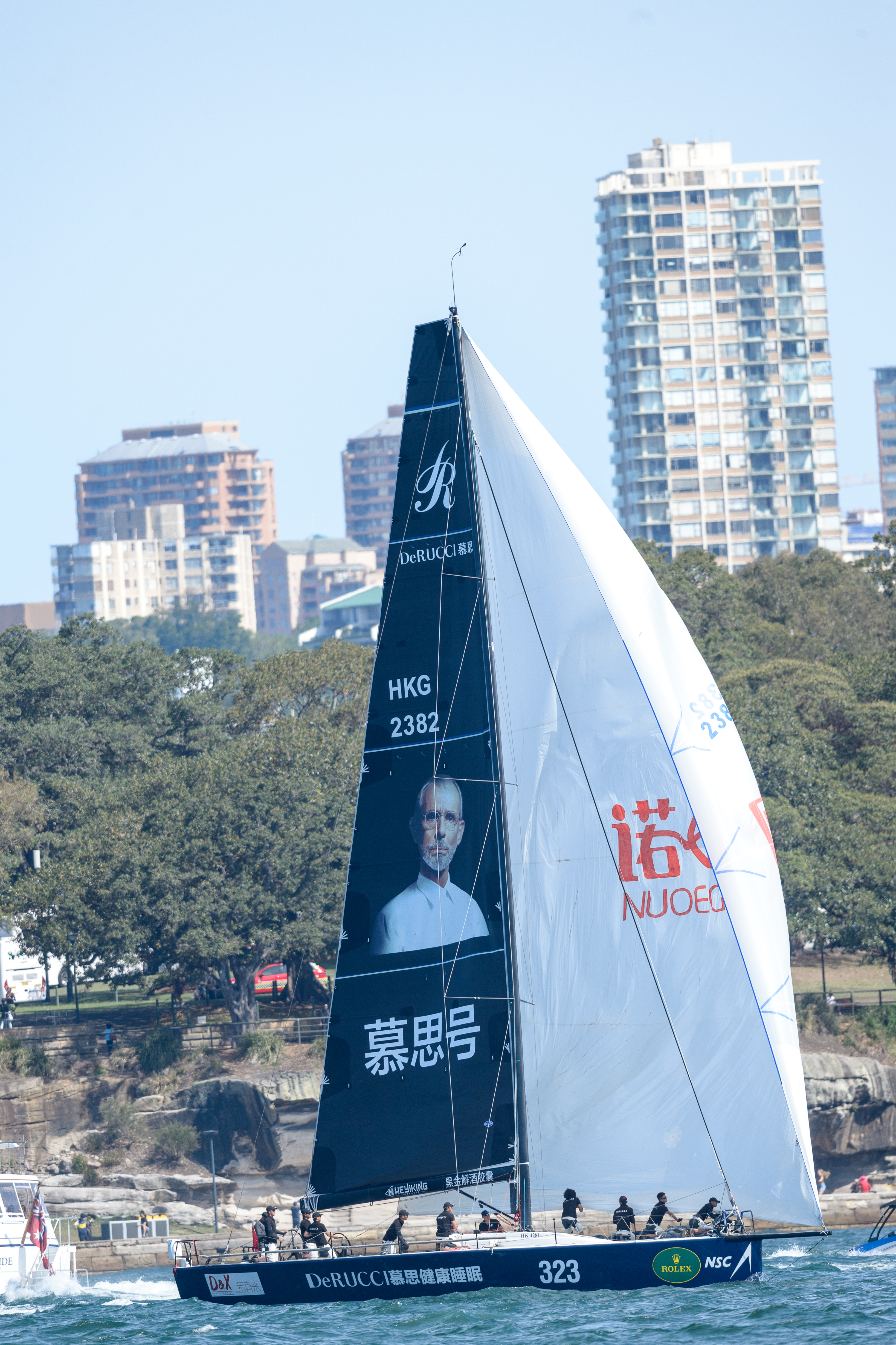 20171209 DeRucci Rolex Sydney Hobart Yacht Race 2017 Pup RAW 70 DeRUCCI慕思号创造中国船队悉尼霍巴特帆船赛冲线新记录，诺莱仕帆船队取得历史性突破