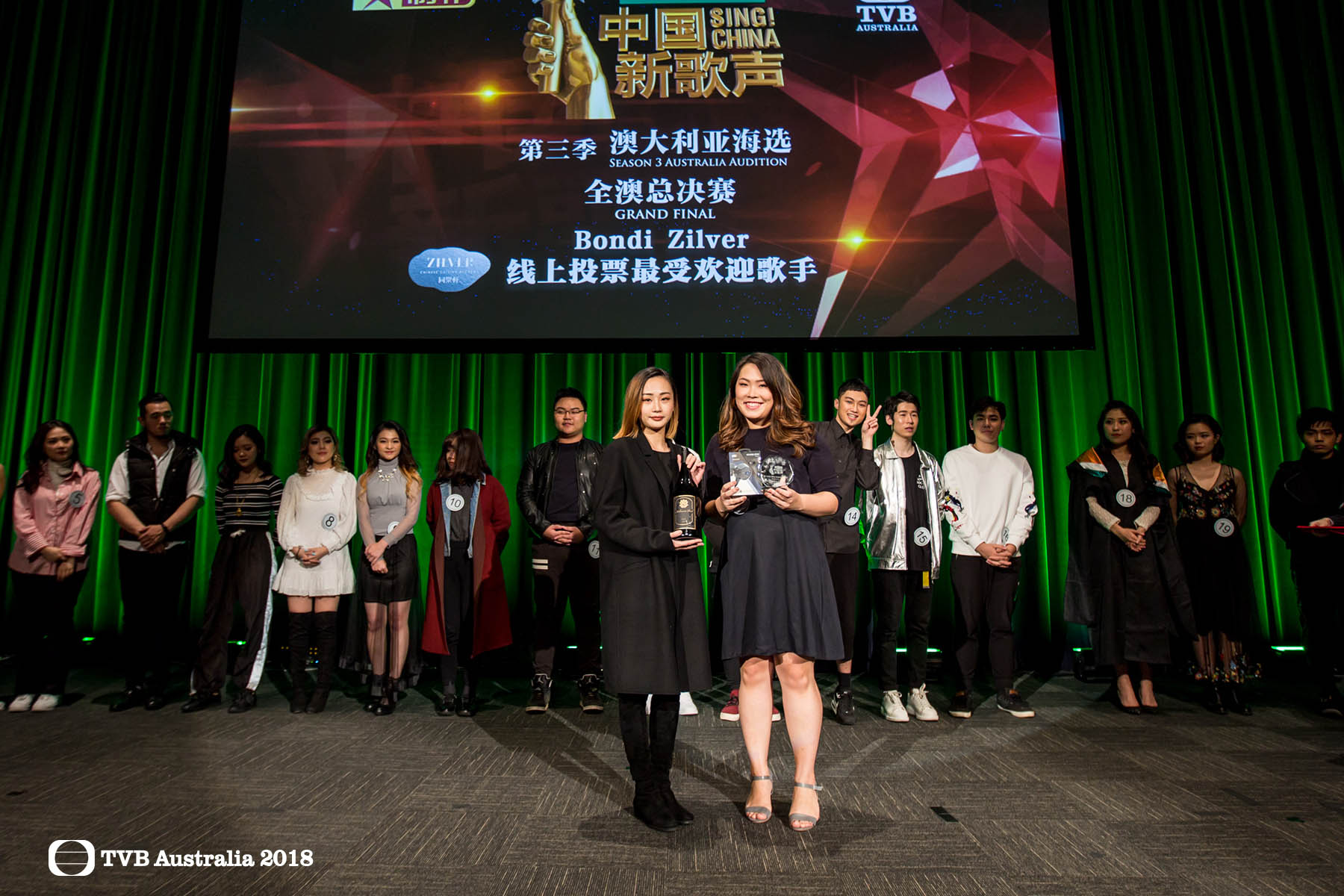 12 澳洲TVB打造高水准比赛 全澳冠军晋级《中国新歌声》