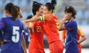 中國女足迎戰澳洲女足爭奪小組冠軍