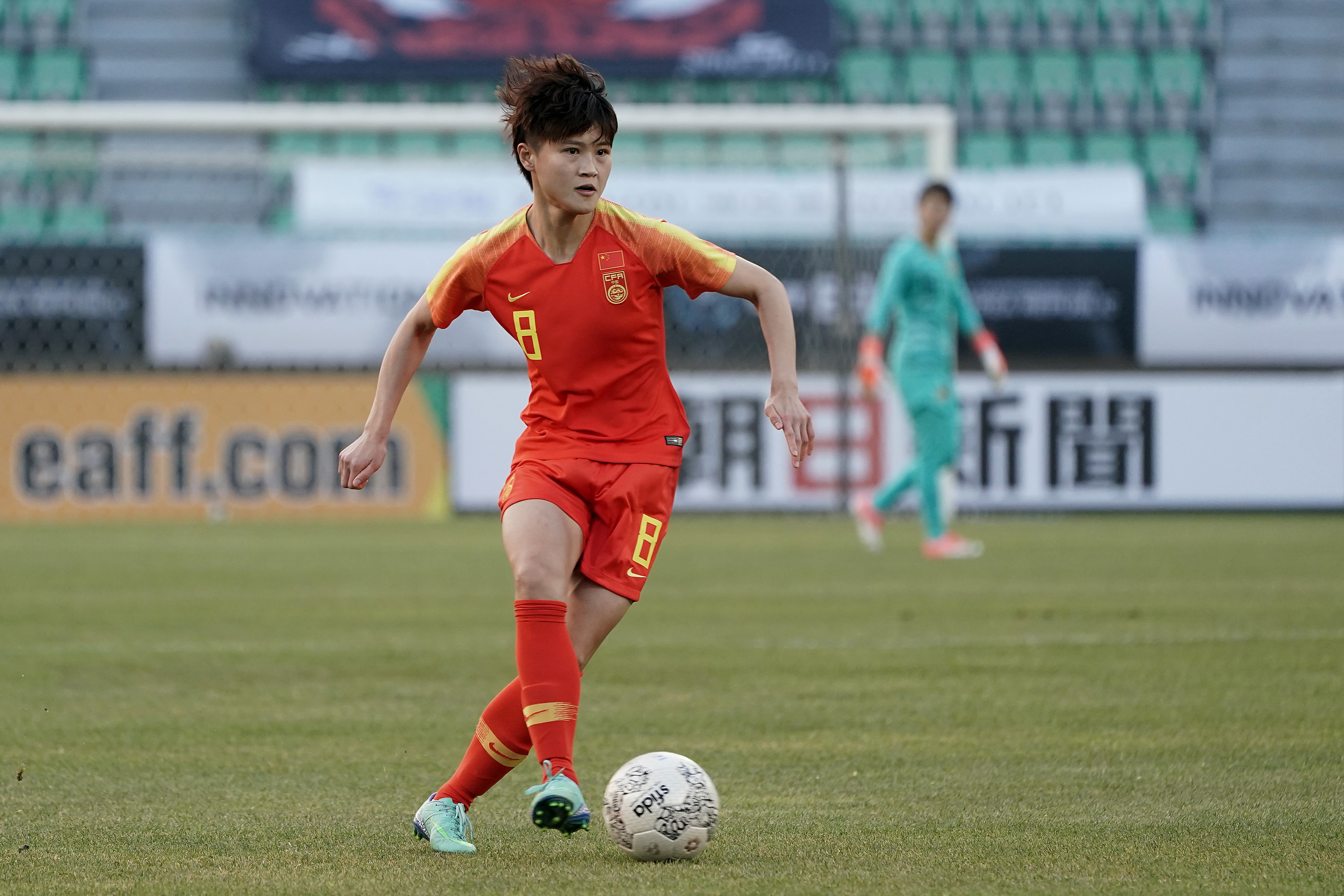 Ma Jun 中國女足迎戰澳洲女足爭奪小組冠軍