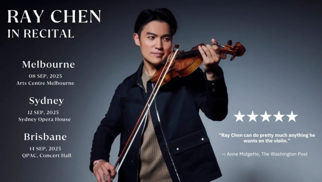 Ray Chen 2025澳洲巡演预售开启,抢先一步体验小提琴大师魅力! 1750251219290 1024x580 Ray Chen 2025澳洲巡演预售开启,抢先一步体验小提琴大师魅力!